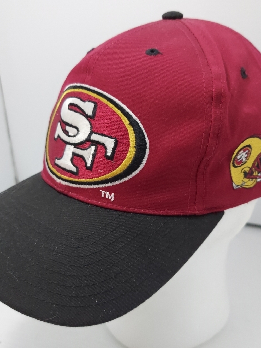 NFL San Francisco 49ers Logo Red and Black Snapback Cap Team NFL By Logo 7